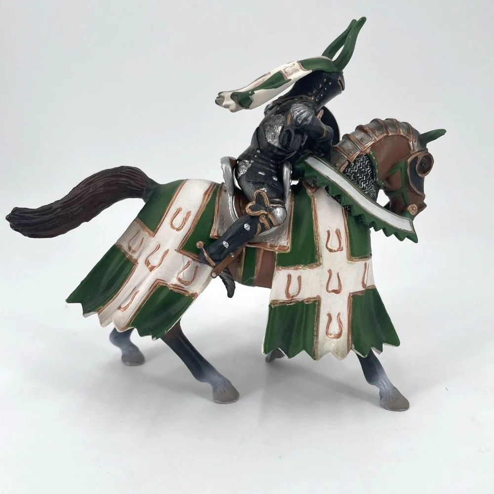 Schleich Medieval Knights Roman Soldier Horse Jousting Shield Lot of 3 Vintage